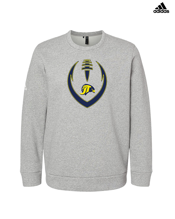 Jefferson Township HS Football Full Football v2 - Mens Adidas Crewneck