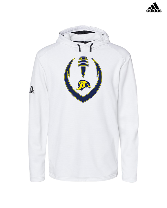 Jefferson Township HS Football Full Football v2 - Mens Adidas Hoodie
