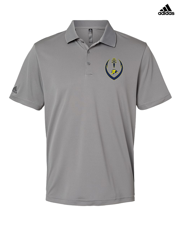 Jefferson Township HS Football Full Football v2 - Mens Adidas Polo