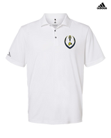 Jefferson Township HS Football Full Football v2 - Mens Adidas Polo