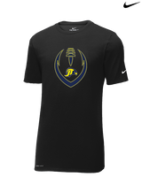 Jefferson Township HS Football Full Football v2 - Mens Nike Cotton Poly Tee
