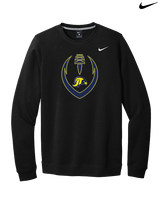 Jefferson Township HS Football Full Football v2 - Mens Nike Crewneck