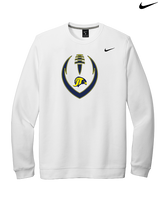 Jefferson Township HS Football Full Football v2 - Mens Nike Crewneck