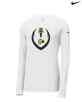 Jefferson Township HS Football Full Football v2 - Mens Nike Longsleeve