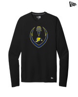 Jefferson Township HS Football Full Football v2 - New Era Performance Long Sleeve