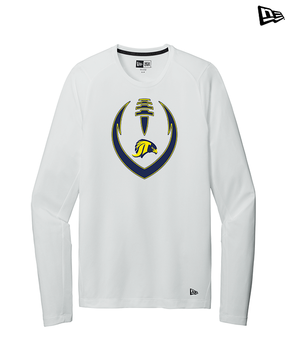 Jefferson Township HS Football Full Football v2 - New Era Performance Long Sleeve