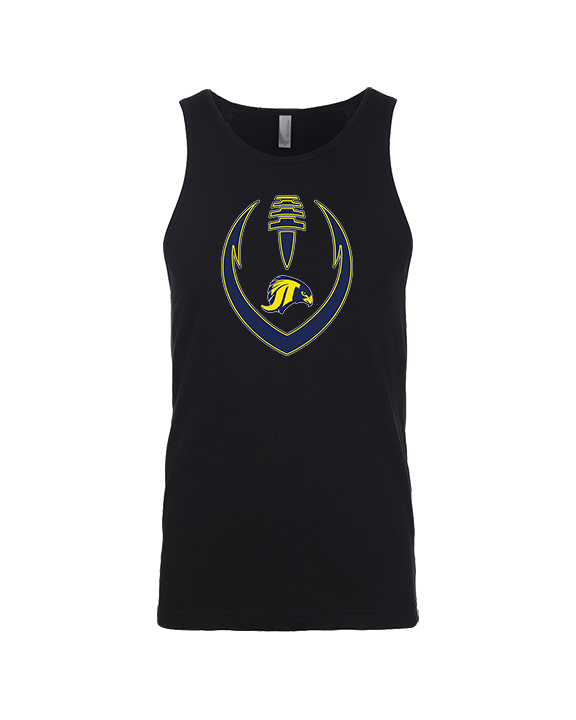 Jefferson Township HS Football Full Football v2 - Tank Top