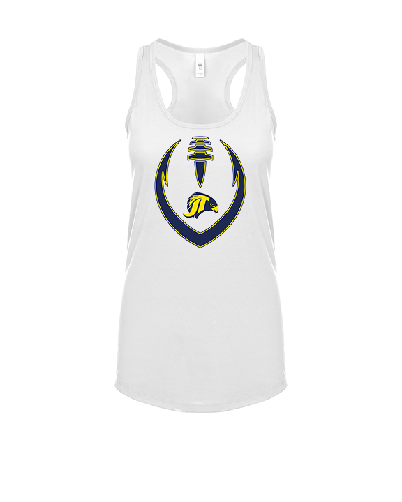 Jefferson Township HS Football Full Football v2 - Womens Tank Top