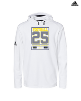 Jefferson Township HS Football Last Ride 25 - Mens Adidas Hoodie