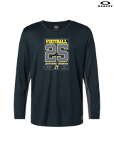 Jefferson Township HS Football Last Ride 25 - Mens Oakley Longsleeve