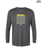 Jefferson Township HS Football Last Ride 25 - Mens Oakley Longsleeve