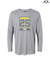 Jefferson Township HS Football Last Ride 25 - Mens Oakley Longsleeve