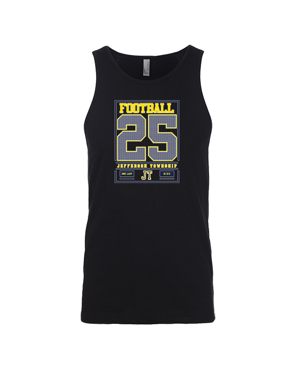Jefferson Township HS Football Last Ride 25 - Tank Top