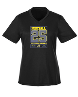 Jefferson Township HS Football Last Ride 25 - Womens Performance Shirt