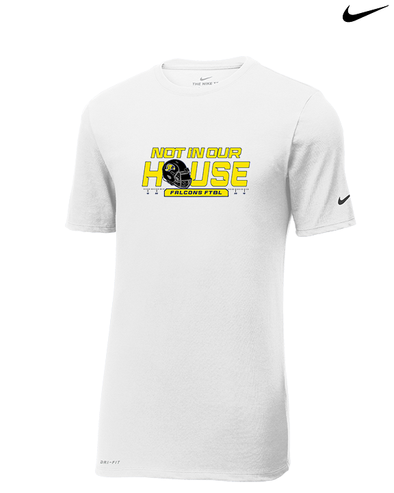 Jefferson Township HS Football NIOH v2 - Mens Nike Cotton Poly Tee