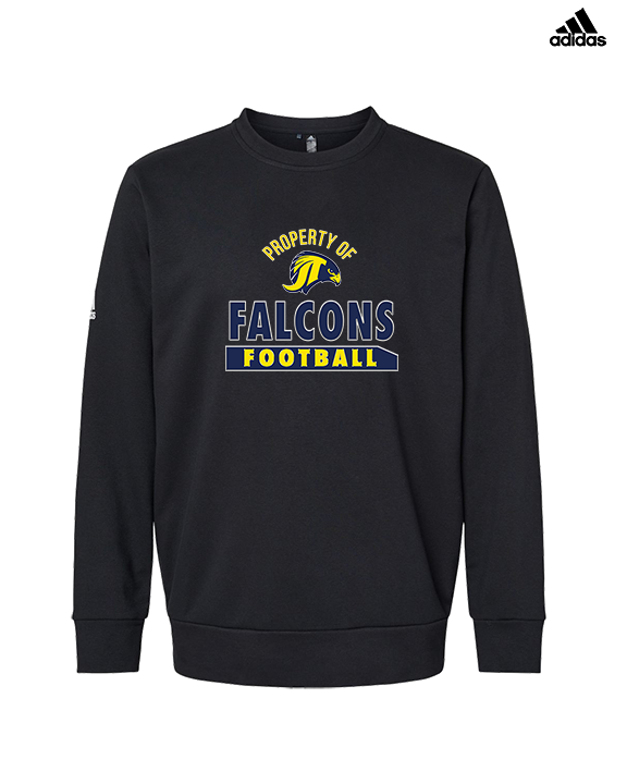 Jefferson Township HS Football Property - Mens Adidas Crewneck