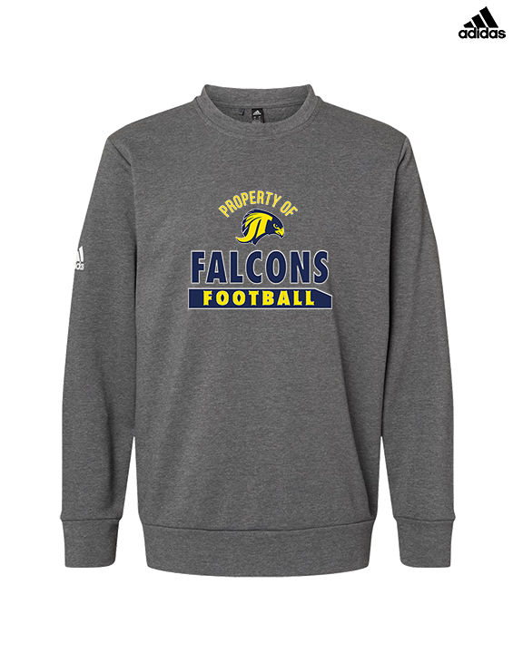Jefferson Township HS Football Property - Mens Adidas Crewneck