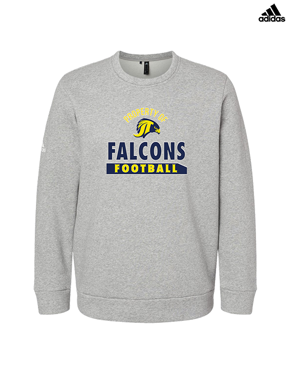 Jefferson Township HS Football Property - Mens Adidas Crewneck