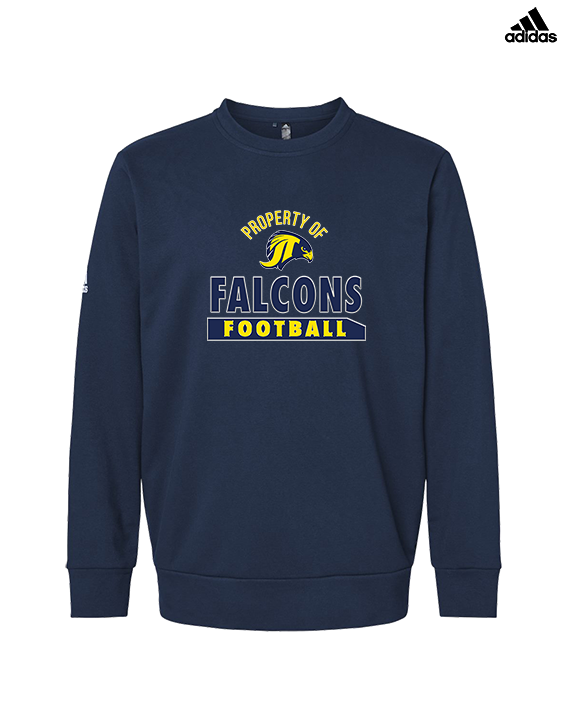 Jefferson Township HS Football Property - Mens Adidas Crewneck