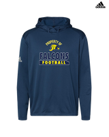 Jefferson Township HS Football Property - Mens Adidas Hoodie