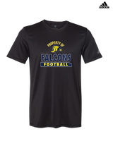 Jefferson Township HS Football Property - Mens Adidas Performance Shirt