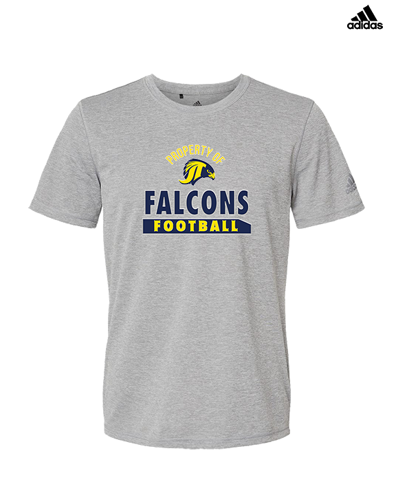 Jefferson Township HS Football Property - Mens Adidas Performance Shirt