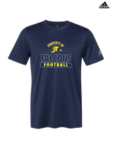 Jefferson Township HS Football Property - Mens Adidas Performance Shirt