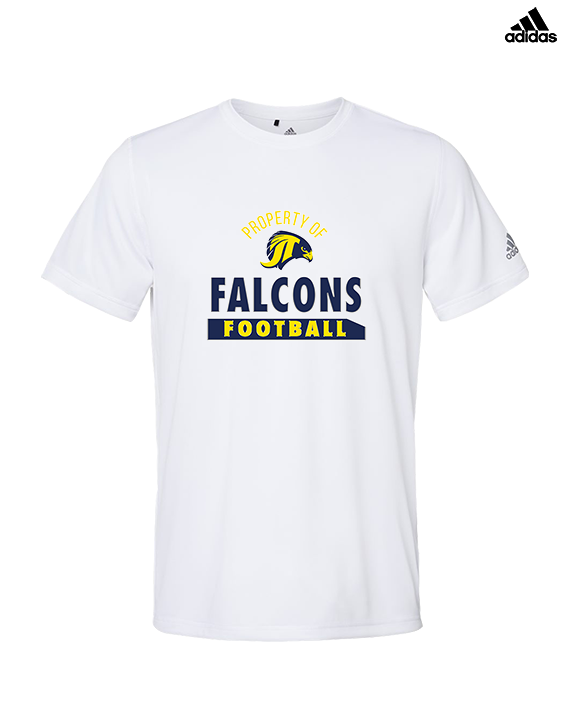 Jefferson Township HS Football Property - Mens Adidas Performance Shirt