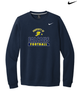 Jefferson Township HS Football Property - Mens Nike Crewneck