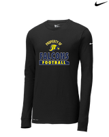 Jefferson Township HS Football Property - Mens Nike Longsleeve