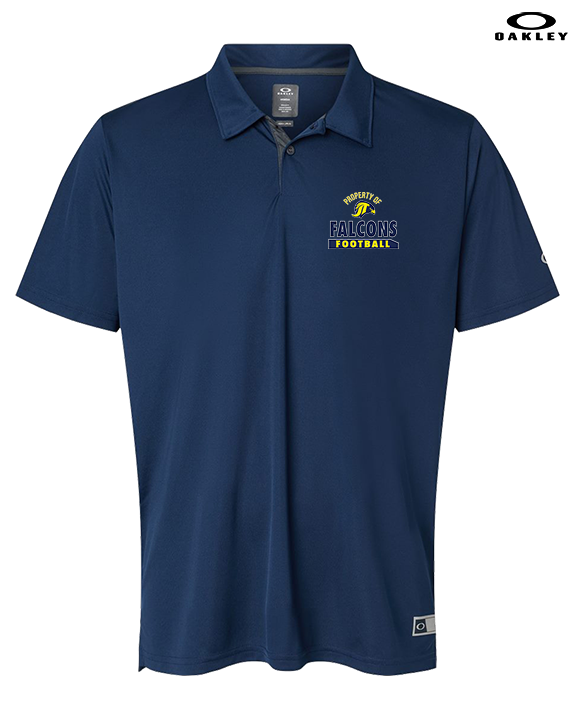 Jefferson Township HS Football Property - Mens Oakley Polo