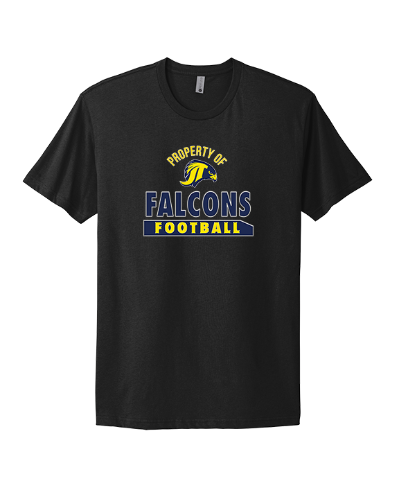 Jefferson Township HS Football Property - Mens Select Cotton T-Shirt
