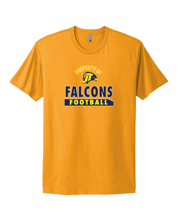Jefferson Township HS Football Property - Mens Select Cotton T-Shirt