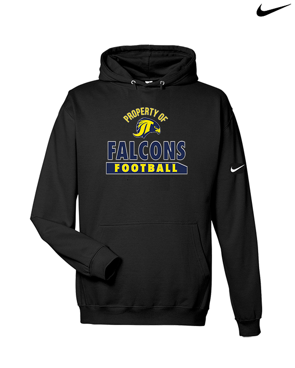 Jefferson Township HS Football Property - Nike Club Fleece Hoodie