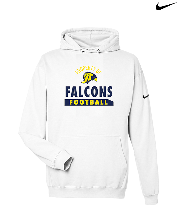 Jefferson Township HS Football Property - Nike Club Fleece Hoodie