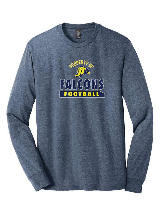 Jefferson Township HS Football Property - Tri-Blend Long Sleeve