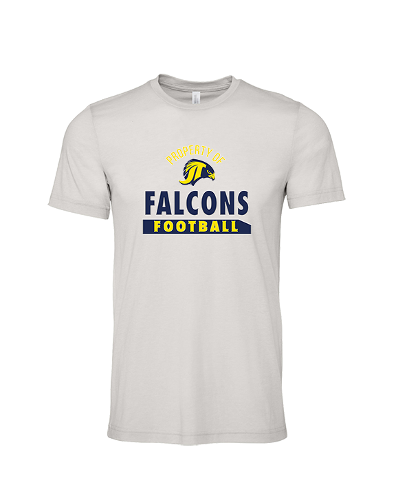 Jefferson Township HS Football Property - Tri-Blend Shirt