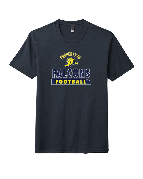 Jefferson Township HS Football Property - Tri-Blend Shirt
