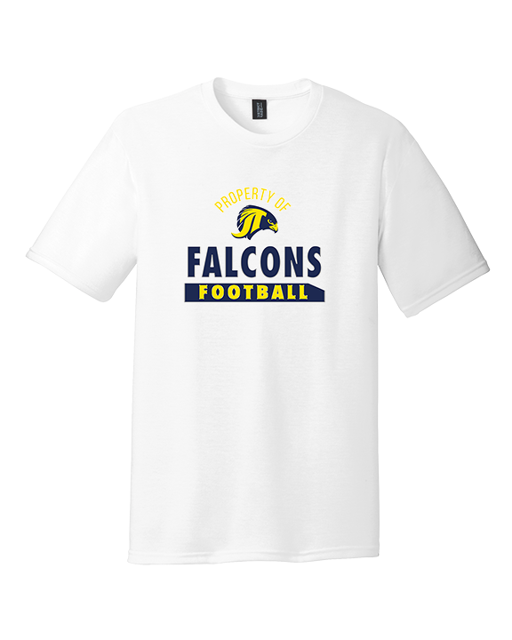 Jefferson Township HS Football Property - Tri-Blend Shirt