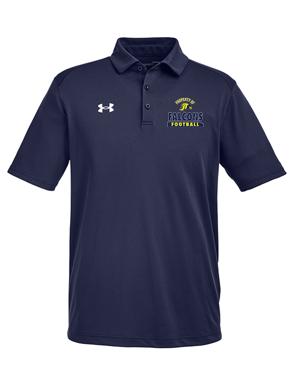 Jefferson Township HS Football Property - Under Armour Mens Tech Polo