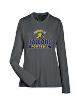 Jefferson Township HS Football Property - Womens Performance Longsleeve