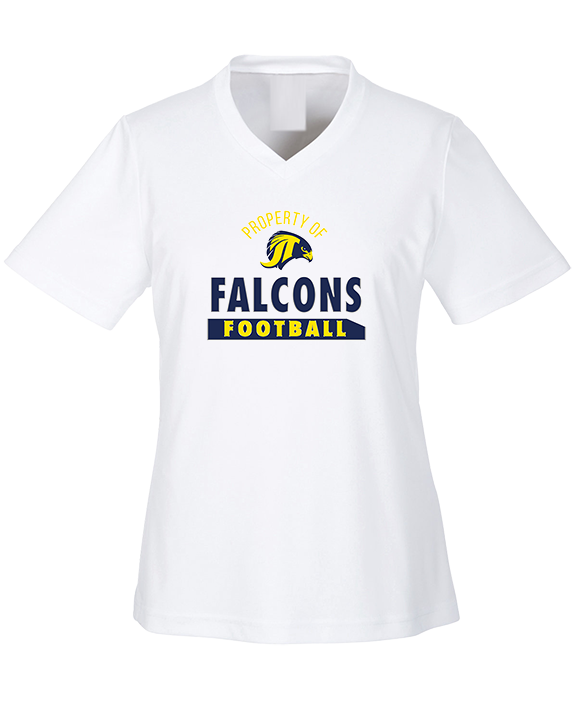 Jefferson Township HS Football Property - Womens Performance Shirt