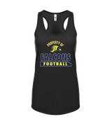 Jefferson Township HS Football Property - Womens Tank Top