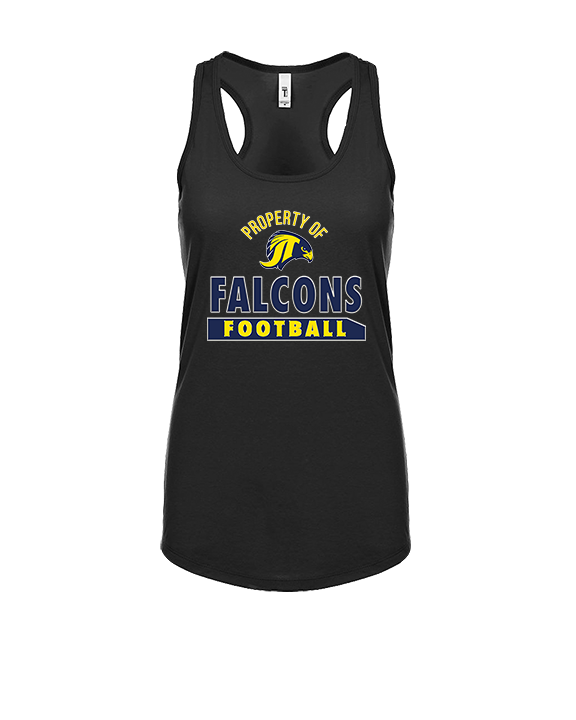 Jefferson Township HS Football Property - Womens Tank Top
