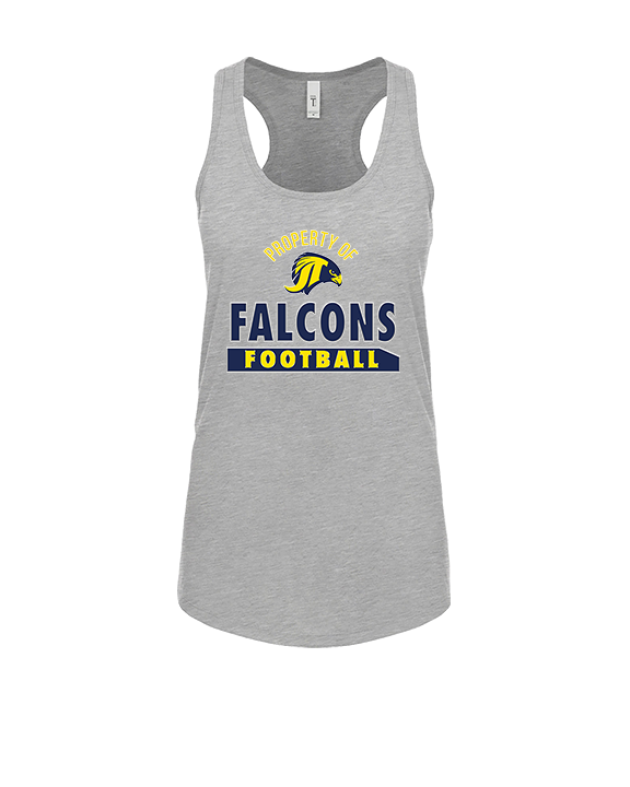 Jefferson Township HS Football Property - Womens Tank Top