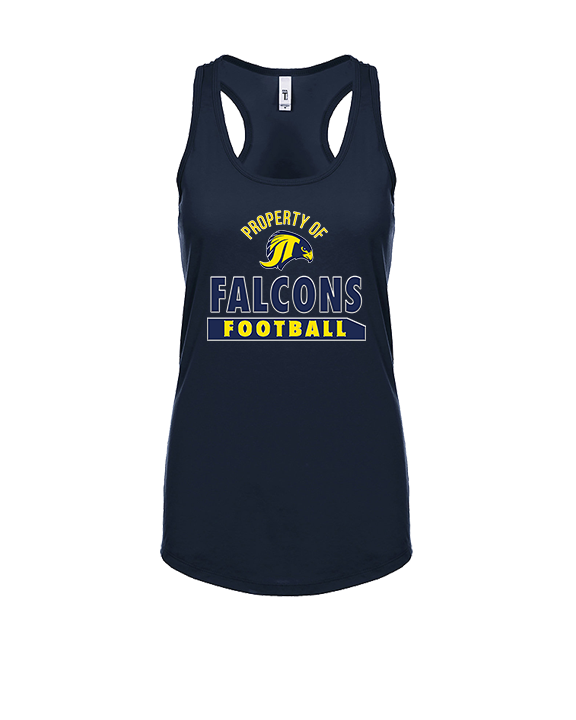 Jefferson Township HS Football Property - Womens Tank Top