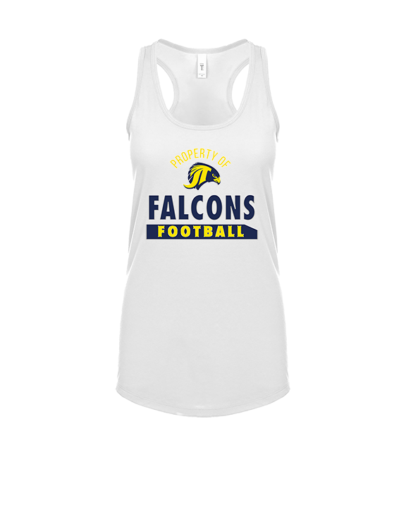 Jefferson Township HS Football Property - Womens Tank Top