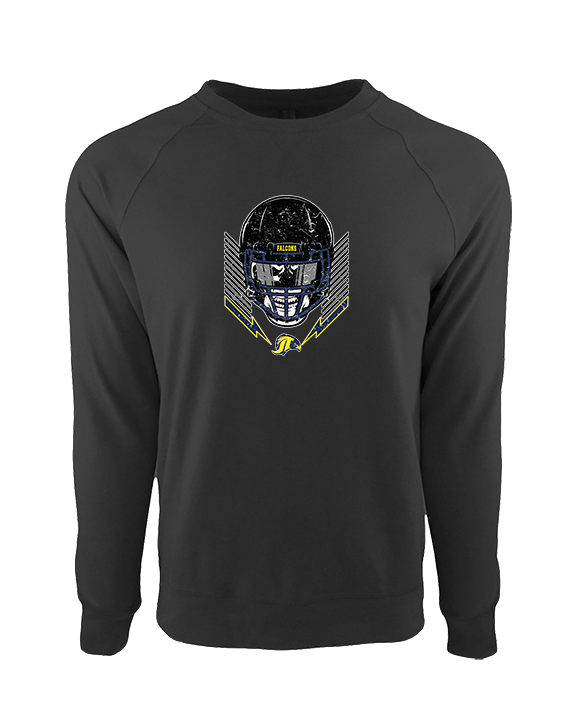 Jefferson Township HS Football Skull Crusher - Crewneck Sweatshirt