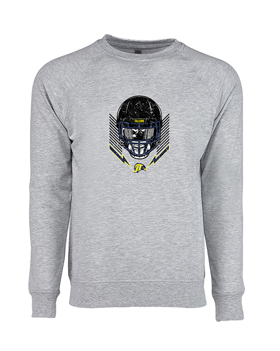Jefferson Township HS Football Skull Crusher - Crewneck Sweatshirt