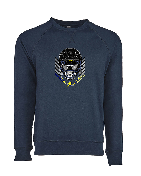 Jefferson Township HS Football Skull Crusher - Crewneck Sweatshirt